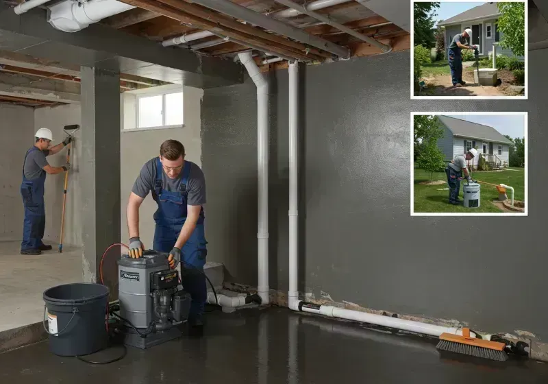 Basement Waterproofing and Flood Prevention process in Huntsville, TX